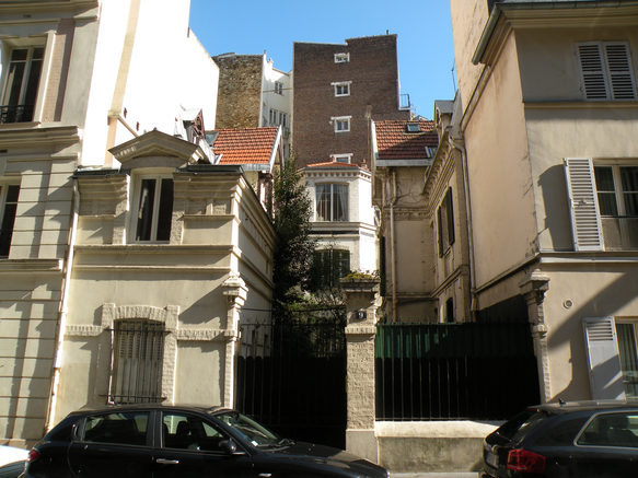  petites maisons pittoresques, rue du Montparnasse